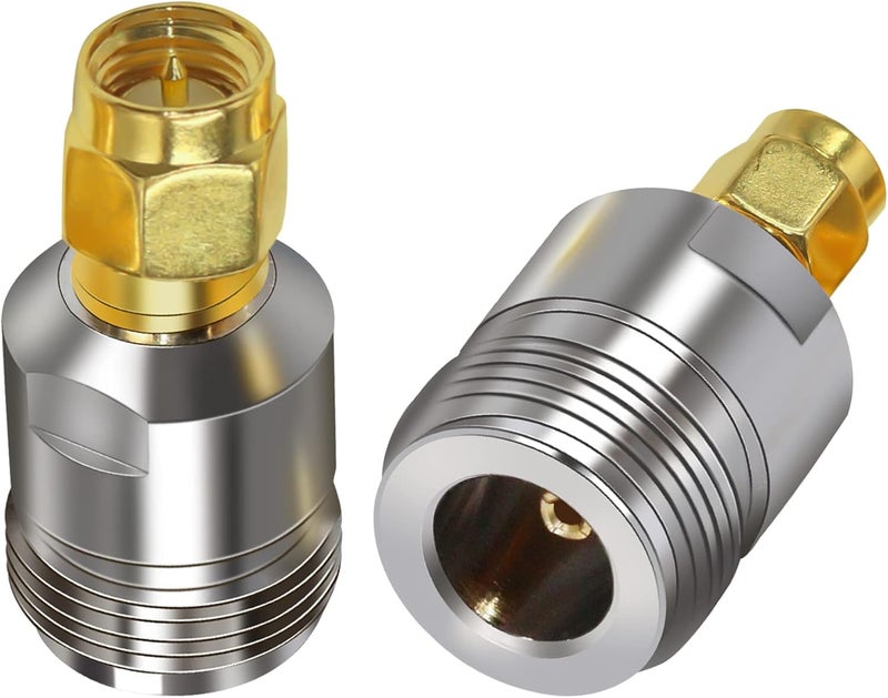 TUOLNK N Type Female Jack to SMA Male Plug Coaxial Connector SMA to N-Type Converter for Wi-Fi Antenna Extension Cable 2pcs - Image 4